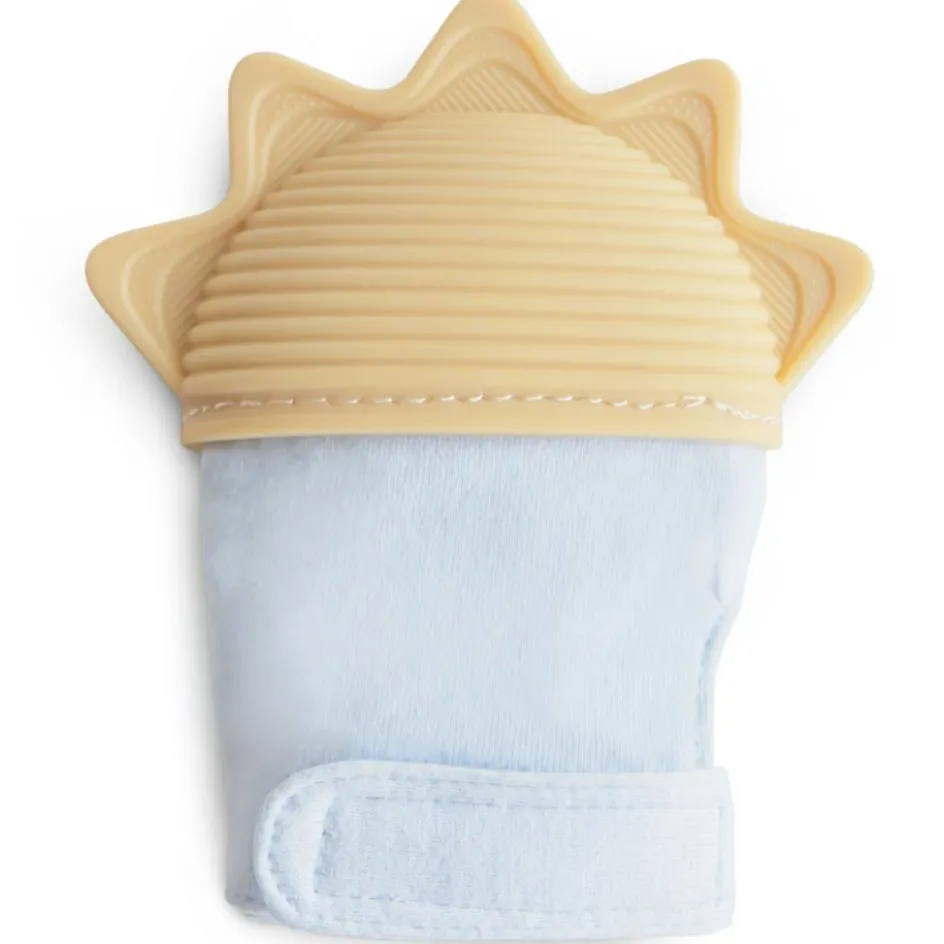 Mitaine de dentition Sunshine-Baby Blue|Mushie Best