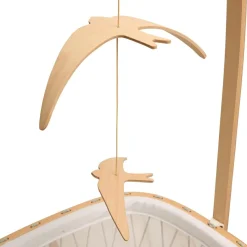 Best Charlie Crane Mobile en bois de hêtre Kano Hirondelles