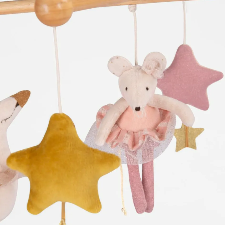 Sale Moulin Roty Mobile musical croisillon La petite école de danse