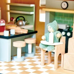 Mobilier pour poupée Cuisine en bois|Tender Leaf Sale