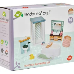Mobilier pour poupée Salle de bain en bois|Tender Leaf Best