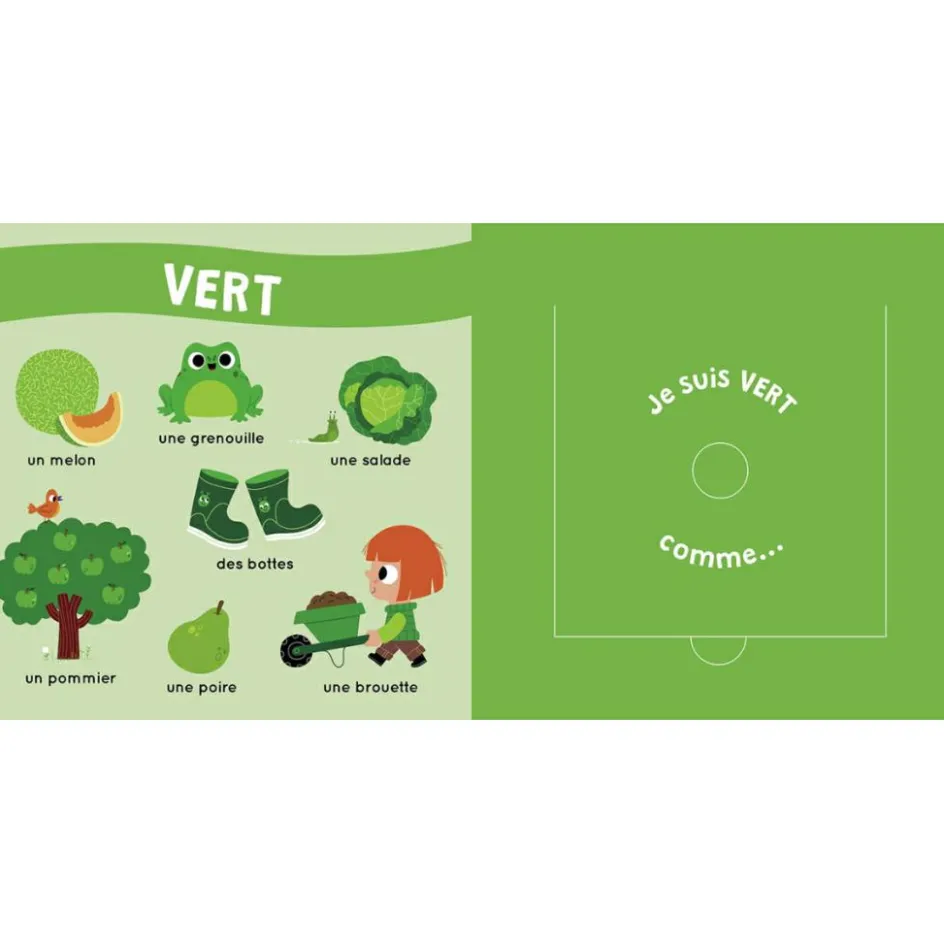 Mon livre des odeurs et des couleurs - La ferme|Auzou Editions