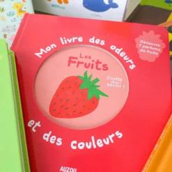Outlet Auzou Editions Mon livre des odeurs et des couleurs - les fruits