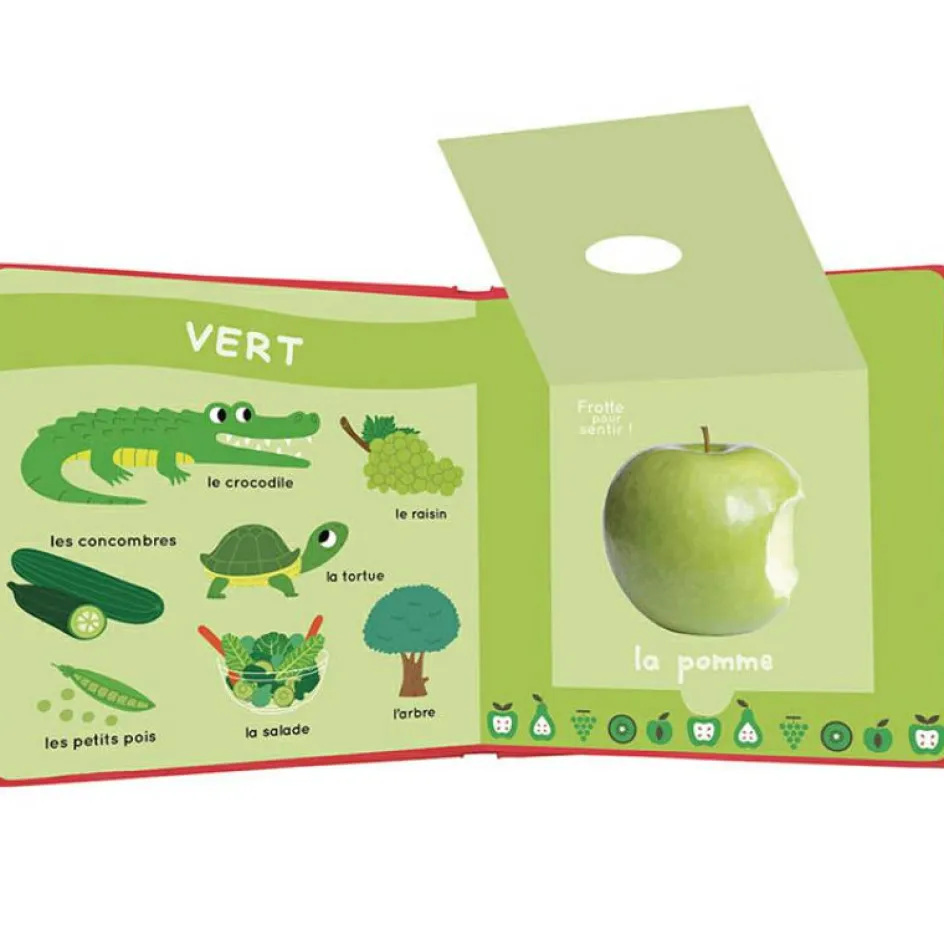 Outlet Auzou Editions Mon livre des odeurs et des couleurs - les fruits