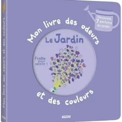 Clearance Auzou Editions Mon livre des odeurs et des couleurs - le jardin