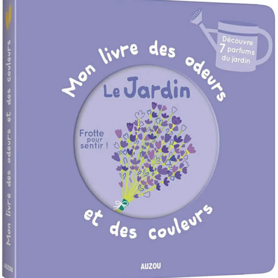 Clearance Auzou Editions Mon livre des odeurs et des couleurs - le jardin