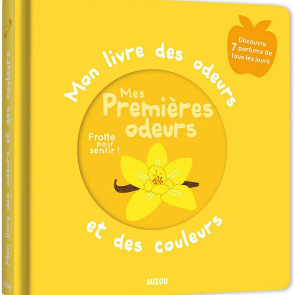 Mon livre des odeurs et des couleurs - mes premières odeurs|Auzou Editions Discount