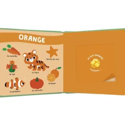 Mon livre des odeurs et des couleurs - Fruits en folie|Auzou Editions