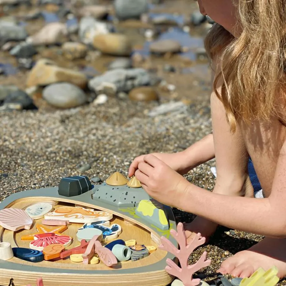 Mon petit étang avec rochers en bois|Tender Leaf Clearance