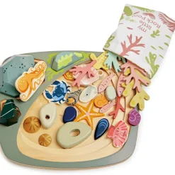 Mon petit étang avec rochers en bois|Tender Leaf Clearance