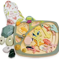 Mon petit étang avec rochers en bois|Tender Leaf Clearance