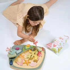 Mon petit étang avec rochers en bois|Tender Leaf Clearance