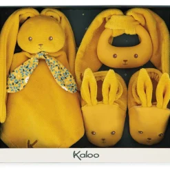 Mon premier coffret de naissance ocre (3 pièces)|Kaloo Online