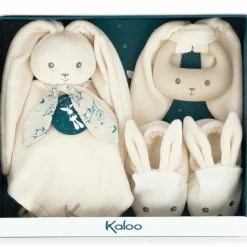 Mon premier coffret de naissance crème (3 pièces)|Kaloo Discount