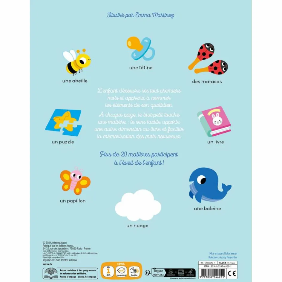 Mon premier imagier à toucher|Auzou Editions Sale