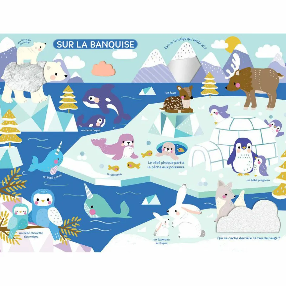 Clearance Auzou Editions Mon très grand livre d'éveil Les bébés animaux