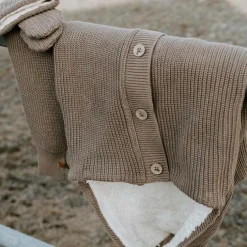 Hot Baby's Only Moufles bébé en teddy coton bio Soul moka (0-6 mois)