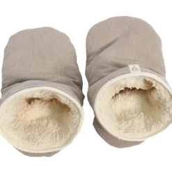 New Kaiser Moufles pour poussette en coton bio marron