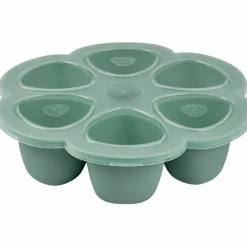 Hot Béaba Moule de congélation multi portions silicone Sage green (6 x 90 ml)
