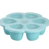 Best Béaba Moule de congélation multi portions silicone bleu (6 x 90 ml)