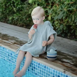 Moules à glaces Cambridge Blue|Mushie Sale