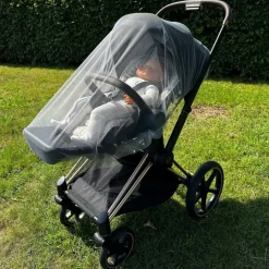 Moustiquaire pour poussette bébé MOSKITO PREMIUM dark grey|Kaiser