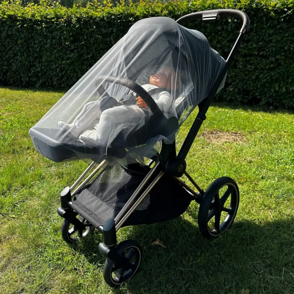 Moustiquaire pour poussette bébé MOSKITO PREMIUM dark grey|Kaiser