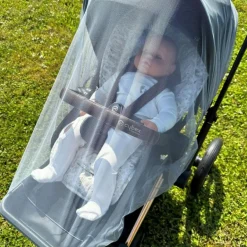 Moustiquaire pour poussette bébé MOSKITO PREMIUM dark grey|Kaiser