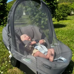 Outlet Kaiser Moustiquaire pour siège-auto bébé MOSKITO LUXE dark grey