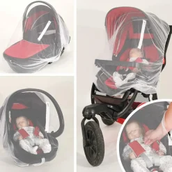 Moustiquaire zippée 3 en 1 blanche|Trois Kilos Sept Hot