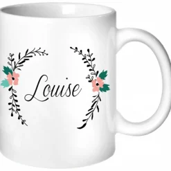 Mug personnalisable Fleurs|Les Griottes Discount