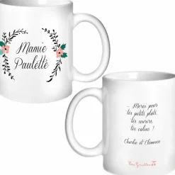 Mug personnalisable Fleurs|Les Griottes Discount