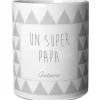 Mug triangles gris (personnalisable)|Les Griottes Best