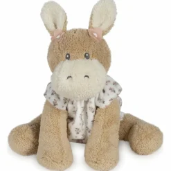 Best Walking Mum Âne en peluche Botton Fleurs