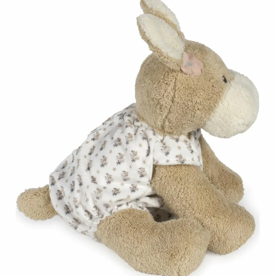 Best Walking Mum Âne en peluche Botton Fleurs
