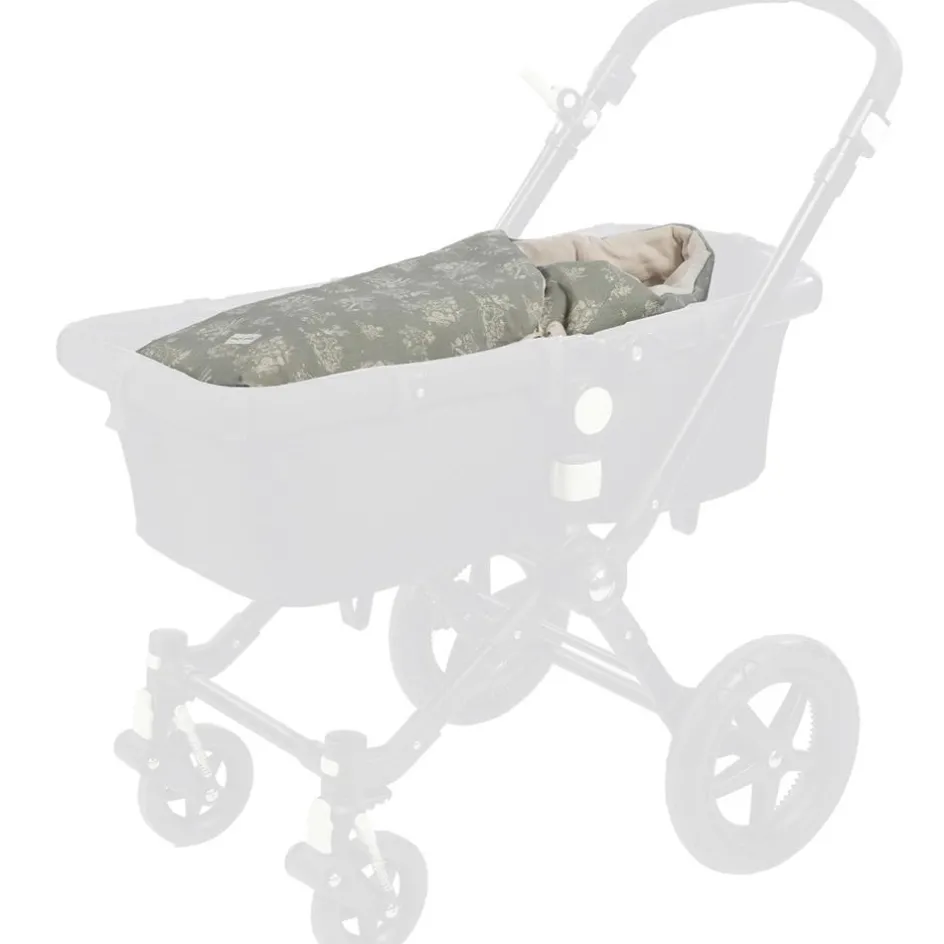 Sale Pasito a pasito Nid d'ange avec capuche Toile de Jouy Forest