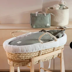 Sale Walking Mum Nid d'ange et couverture à pois Poppy Mousse