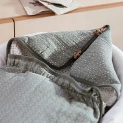 Sale Walking Mum Nid d'ange et couverture à pois Poppy Mousse