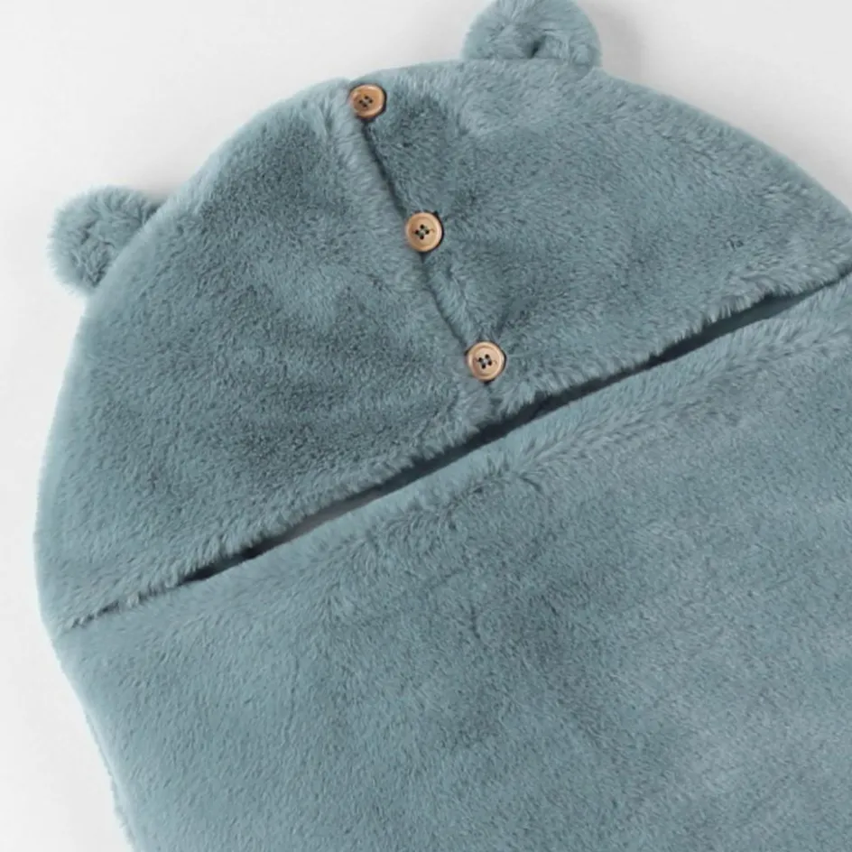 Sale Noukie's Nid d'ange fausse fourrure bleue Mix & Match