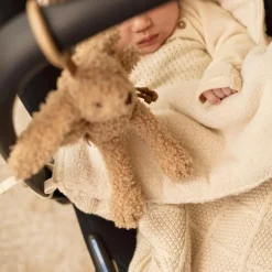 Jollein Nid d'ange passe sange Check Knit Oatmeal (groupe 0+)