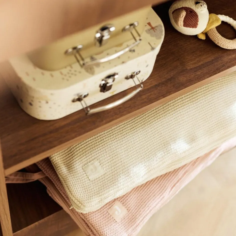 Sale Jollein Nid d'ange passe sangle Basic Knit Oatmeal (groupe 0+)