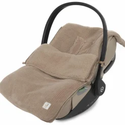 Hot Jollein Nid d'ange passe sangle Cloudy Rib Milky Coffee (groupe 0+)