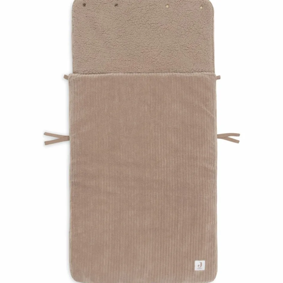 Hot Jollein Nid d'ange passe sangle Cloudy Rib Milky Coffee (groupe 0+)