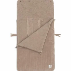 Hot Jollein Nid d'ange passe sangle Cloudy Rib Milky Coffee (groupe 0+)