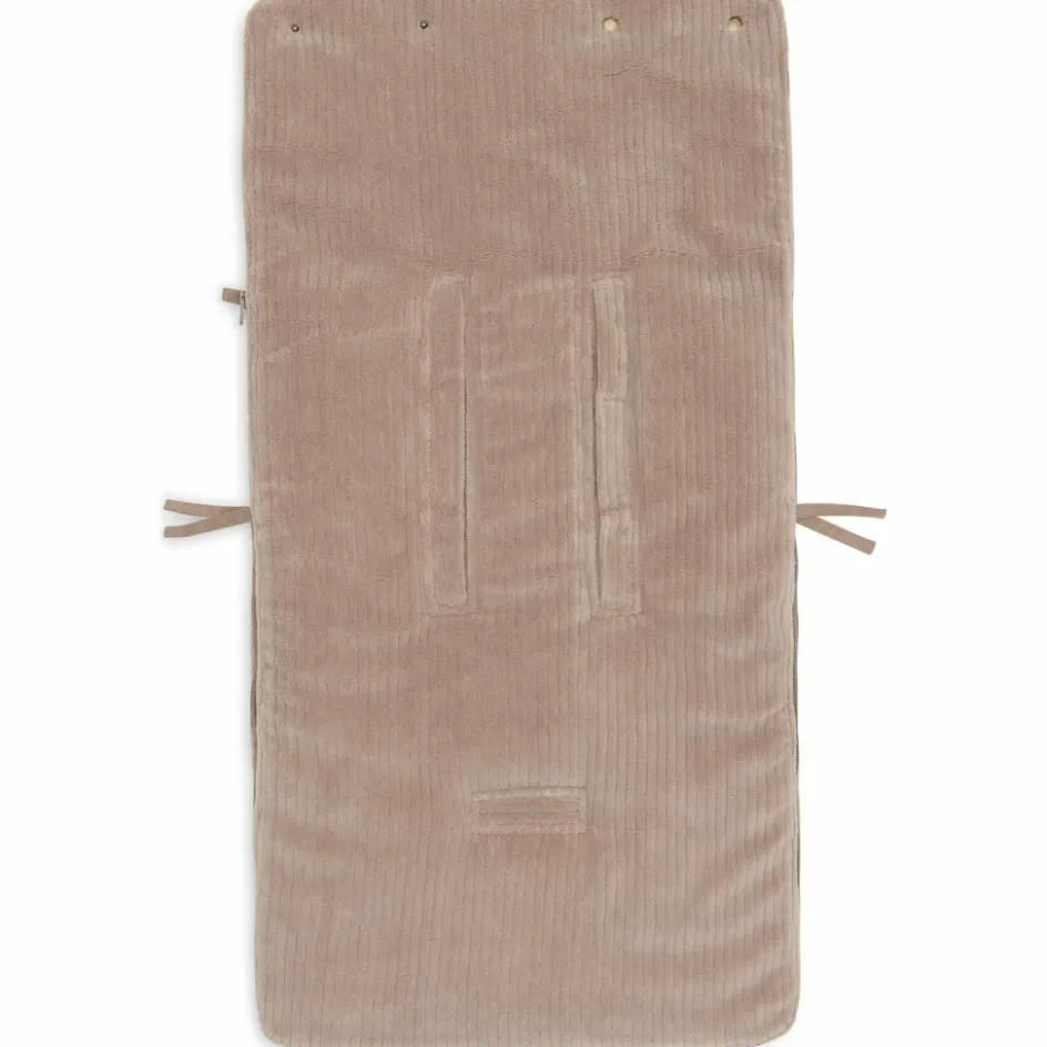 Hot Jollein Nid d'ange passe sangle Cloudy Rib Milky Coffee (groupe 0+)