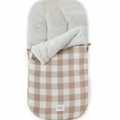 Babyshower Nid d'ange passe sangle Comfort Vichy Caramel