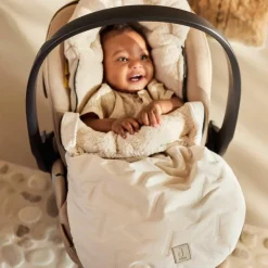 Discount Jollein Nid d'ange passe sangle Embossed Sand (groupe 0+)