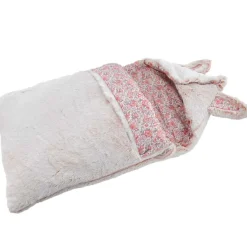 Clearance Domiva Nid d'ange passe sangle Lapinou rose (75 cm)