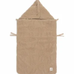 Nid d'ange passe sangle Miffy Jacquard Teddy Biscuit (groupe 0+)|Jollein Outlet