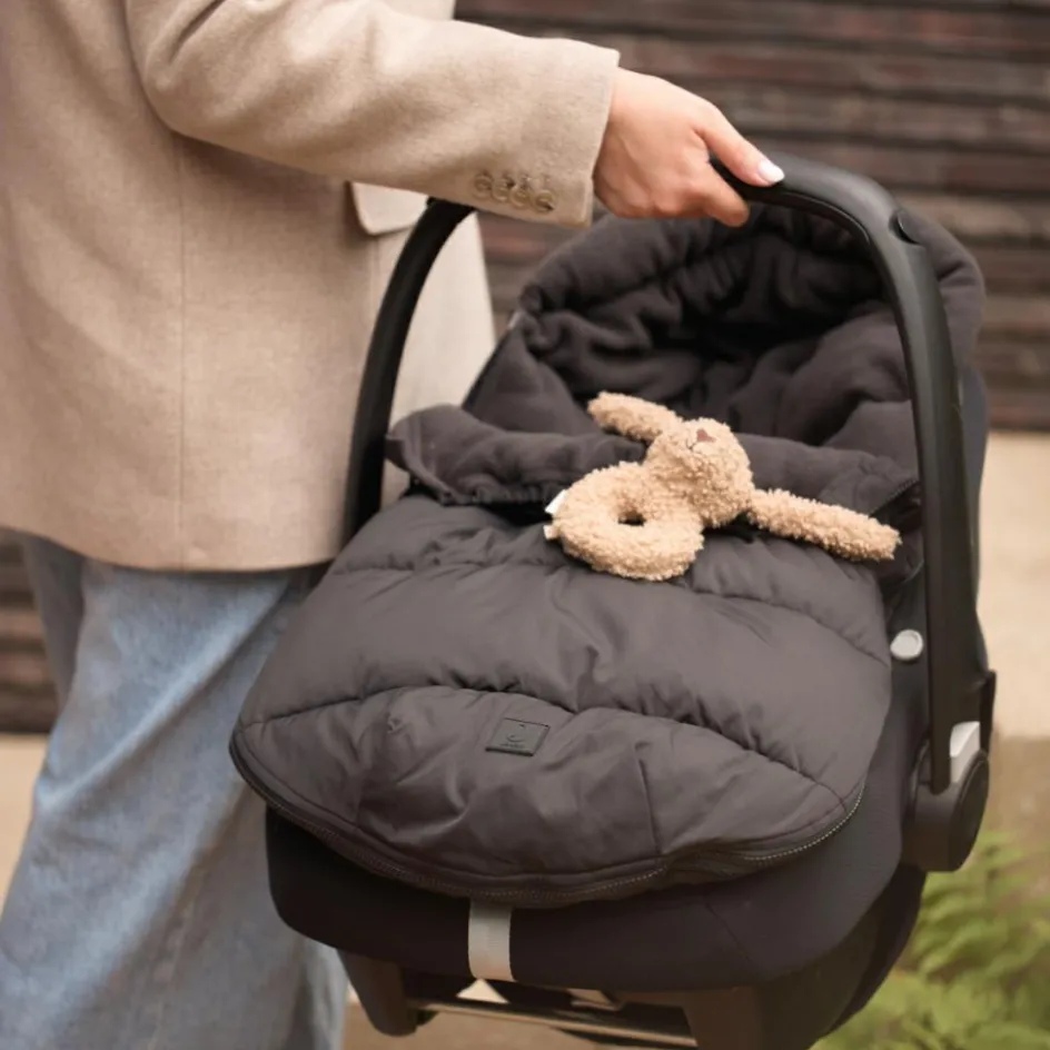 Hot Jollein Nid d'ange passe sangle Puffed Black (groupe 0+)